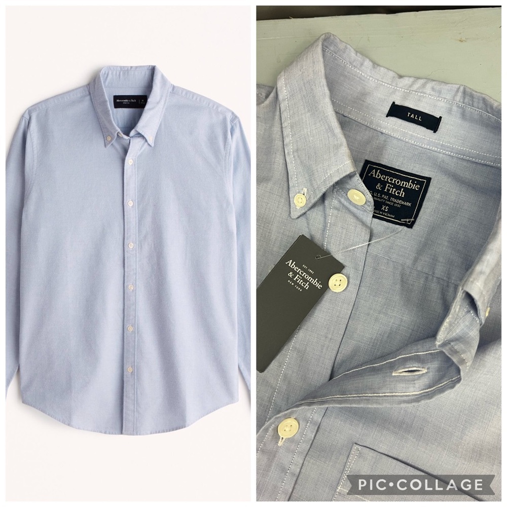 Abercrombie and Fitch Classic Oxford Shirt XS-Tall